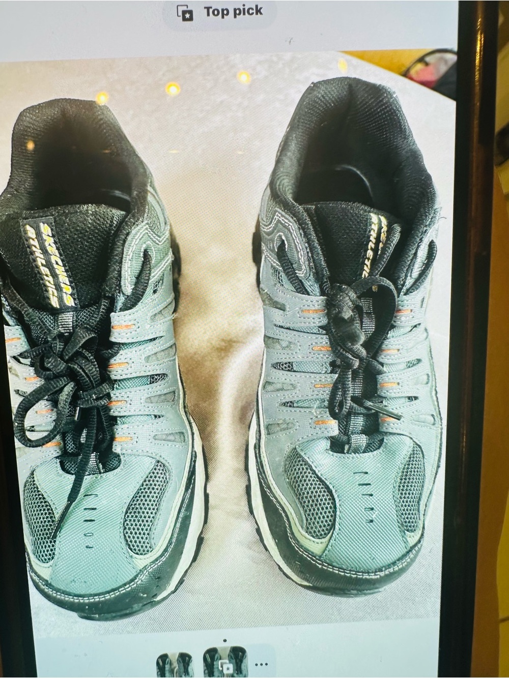 SkechersMen Athletic Walking Sneakers - Light Teal/Black